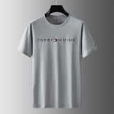 Tommy T Shirts Printed T-shirt Summer Casual Pure Cotton