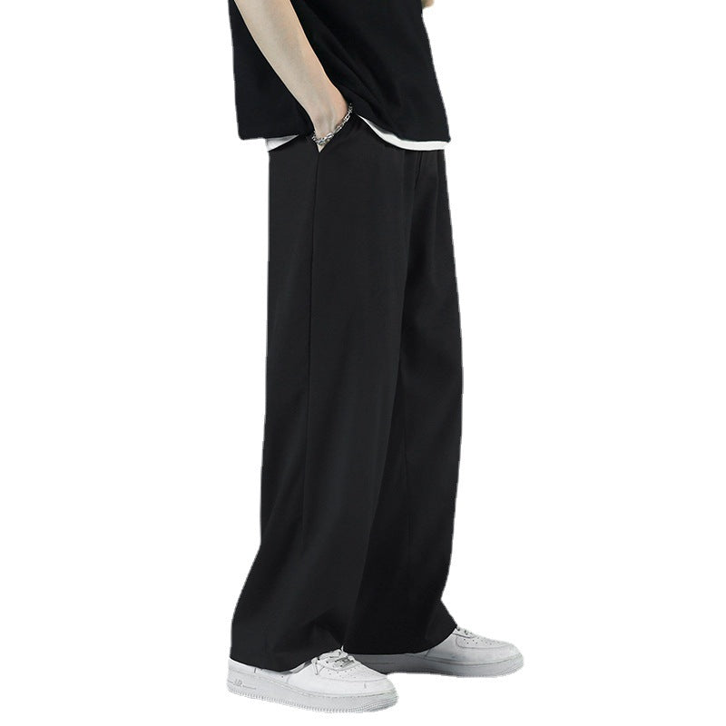 Nasa Sweatpants Men's Summer Loose Straight Men's Sports Wide Legs Casual Pants