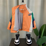 Boy Jacket Boy's Spring Coat Western Style Fashion Clothes Ruoshuai Jacket