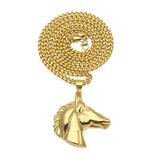 Jewelry Gold Plated Necklace Pendant Animal