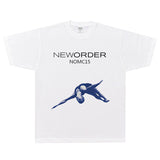 Rock Star T Shirt New Order Nomc15 T-shirt Rock Band Loose Vintage Printed Cotton Short Sleeve