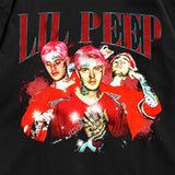 Rock Star T Shirt Rapper Lier Pip Character Street Printing T-shirt Long Sleeve Loose Male