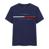 Tommy T Shirts Summer Pure Cotton Loose Casual Daily Bottoming Shirt