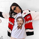 Unisex Baseball Jersey Bike Jacket