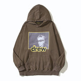 Drew House Hoodie Unisex Loose Casual Distressed Hoodie