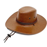 Walter White Fedora Western Cowboy Hat Men's Big Brim Jazz Outdoor Travel Sunshade