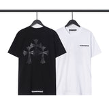 CHH Chrome Heart T Shirts Chrome Hearts Sanskrit Horseshoe Short Sleeve T-Shirt