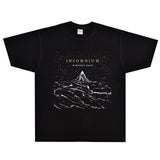 Rock Star T Shirt T-shirt Unreal Land Heavy Metal Rock Band Loose Retro Short Sleeve