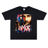 Rock Star T Shirt Printed T-shirt Loose Heavy Short Sleeve