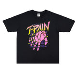 Rock Star T Shirt T-Pain Album 5 O'clock T-shirt Short Sleeve Loose