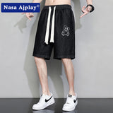 Nasa Shorts Cowboy Shorts for Men Summer Trendy