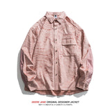 Men Long-Sleeved Shirt Spring Shirt Coat Men Loose