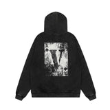 Vlone Hoodie autumn and winter playing card pattern