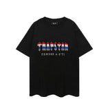 Trapstar T Shirts Trapstar Casual Letter Towel Embroidery Short Sleeve