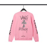 CHH Chrome Heart Hoodie Color Alphabet Series Slogan Crew Neck Sweater