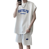 Nasa Tracksuit Vest Suit Male Summer Fashion Brand Student