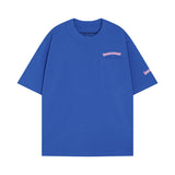 CHH Chrome Heart T Shirts Sanskrit cross print embroidery casual loose