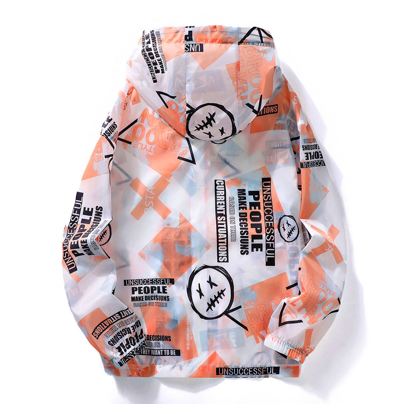 Nasa Sun Protection Shirt Men's Couple Breathable Sun Protection Clothing Coat