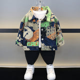 Boy Jacket Spring Coat Boys Spring Clothing Little Boy Baby Fried Street Top