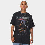 Rock Band T Shirt Short Sleeve Men's Washing Trend