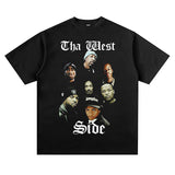 Hip Hop Rapper T Shirt Short Sleeve T-shirt Loose Street