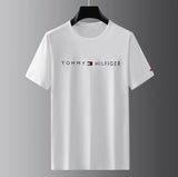 Tommy T Shirts Printed T-shirt Summer Casual Pure Cotton