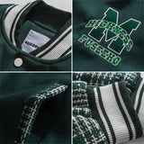 Men's Baseball Jacket Spring Baseball Jacket Men's Loose Vintage Casual Jacket