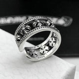 Chrome Heart Ring Cross Anchor