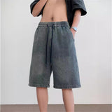 Unisex Jeans American Vintage Denim Shorts Loose Sport