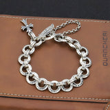 Chrome Heart Bracelet Letter Vintage Cross