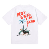 Trapstar T Shirts Trapstar Coconut Lounge Chair Print Short Sleeve T-Shirt