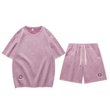 Nasa Tracksuit Summer Suit Fashion All-Match Men's Suit Loose Sports