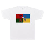 Rock Star T Shirt Queen Hot Space T-shirt Rock American Retro Loose Printed Short Sleeve