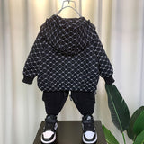 Boy Jacket Boys' Coat Spring and Autumn Western Style Top Clothes Handsome