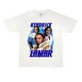 Rock Star T Shirt Kendrick Lamar Printed T-shirt Cotton