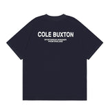 Cole Buxton T Shirts Short Sleeve T-Shirt Casual