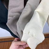 Fog Essentials Hoodie Offset Logo Fleece Hooded Sweater