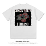 Rock Band T Shirt Short Sleeve T-shirt