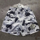 Eric Emanuel EE Shorts Camouflage Cashew Flower Casual Mesh Shorts