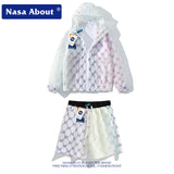 Nasa Tracksuit Men's Summer Fashion Brand Ins Summer Leisure Two-Piece Suit