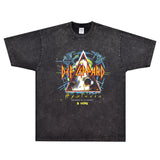 Rock Star T Shirt Def Leppard Hysteria T-shirt Rock Band Loose Printed Vintage Short Sleeve