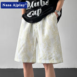 Nasa Shorts Casual Shorts Men's Summer Outerwear Basketball Pants