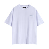Wholesale foreign trade amir washed distressed tiger head number & letter logo short sleeve t-shirt