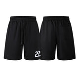 Cross-border american blockcore style patch embroidery t-shirt v-neck sports football uniform mesh quick-drying