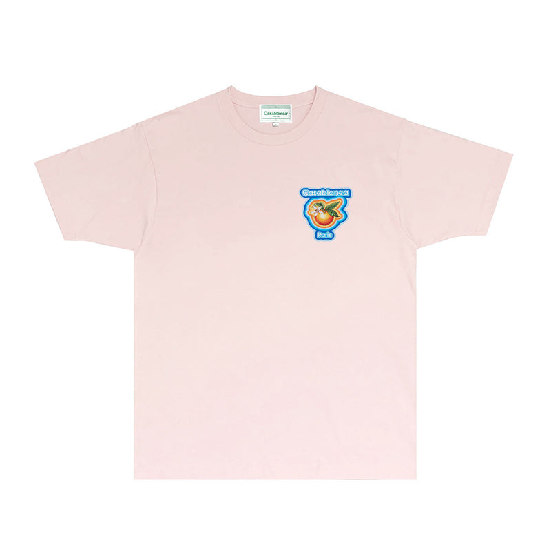 Casablanca T Shirts Fashion Print Street