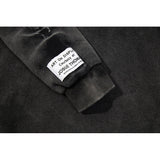 Gallery Dept Hoodie Loose Casual Cardigan Distressed Hoodie