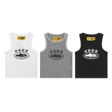 Wholesale crteiz basic devil's island printing sweatshirt american high street casual vest without