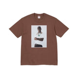 Wholesale export sup streetwear letter print 100% cotton t-shirt - relaxed fit, crew neck, short sleeve