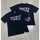 Ts cross-border that's a high quality awful pure cotton lot round neck t-shirt of short sleeve cough s