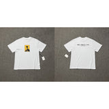 Aime leon dore color block letter high street loose short sleeve t-shirt hoodie long sleeve